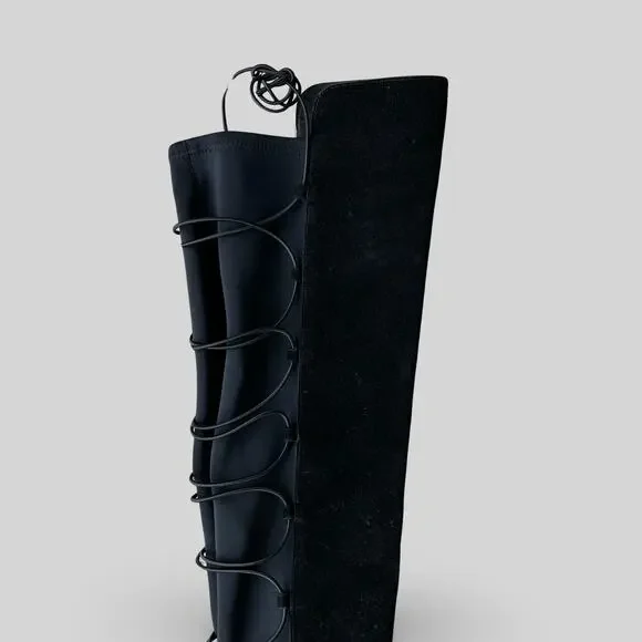 Michael Kors Sky Suede Scuba Boots - Picture 3 of 6